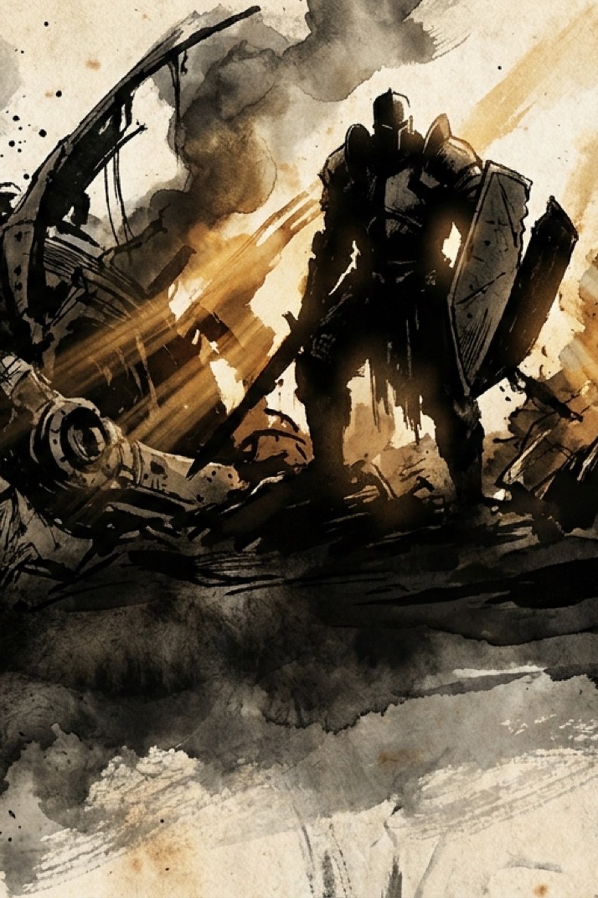 The Signal game art showing illustrated tactical cards